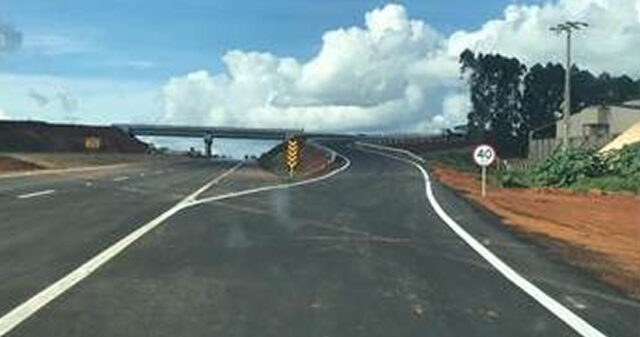 BR-050 liberou ao tráfego, nesta terça (26), trecho duplicado de 5,3 km, no município de Catalão