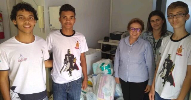 Doações recebidas pela Santa Casa Misericórdia de Catalão no mês de março