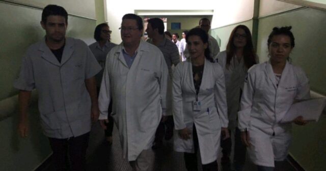 Santa Casa de Catalão recebeu a visita dos alunos de Medicina