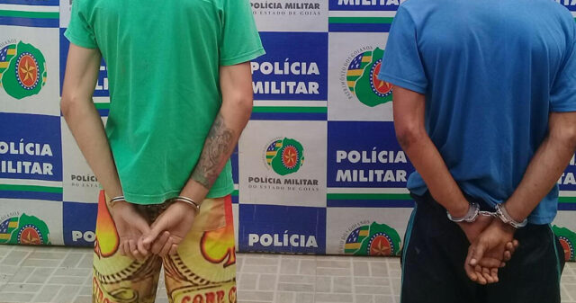 Polícia Militar prende ladrões e recupera computadores e notebook's da Escola CAIC
