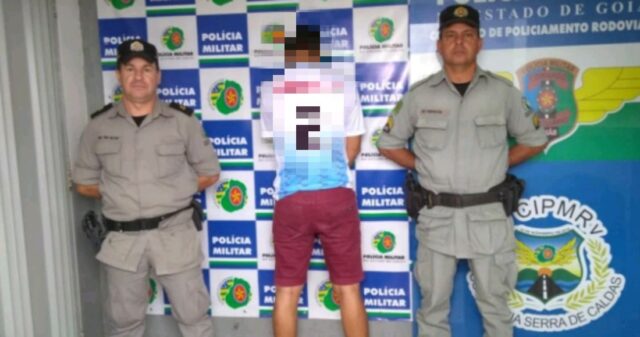 CPR recaptura foragido da Justiça na GO-330 em Ipameri
