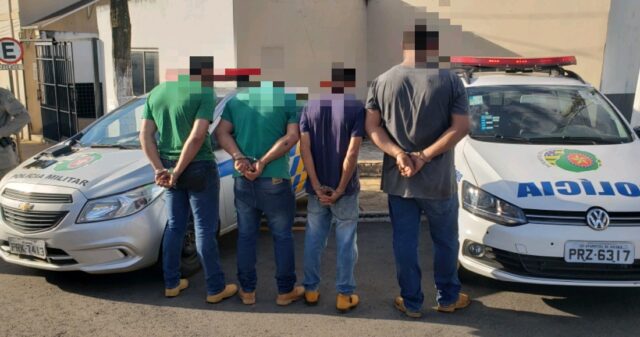 Polícia Militar prende Quadrilha Especializada em roubo e furto de Caminhões