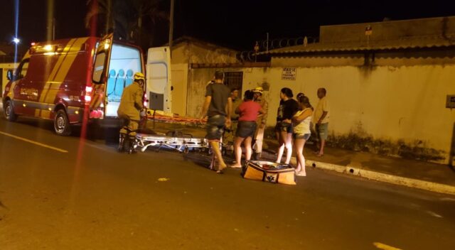 Criança e atropelada no bairro Primavera em Catalão