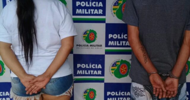 Casal é preso por tráfico de drogas e associação para o tráfico, em Orizona