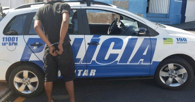 Homem suspeito de roubo a comércio é preso em Catalão