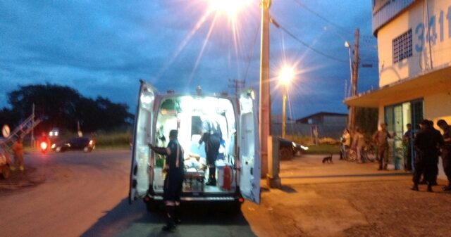 Jovem de 22 anos é baleado no nariz no Bairro Pontal Norte