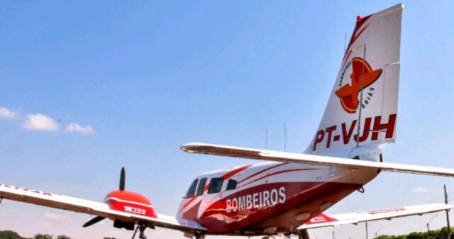 Corpo de Bombeiros Militar de Goiás lança serviço de transporte aeromédico