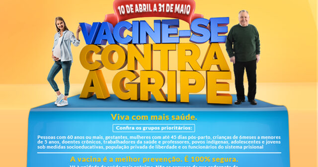 Campanha de vacinação contra a gripe é antecipada em todo o país e Catalão já se prepara para receber as doses