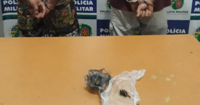 Polícia de Ipameri prende suspeitos com porções de maconha
