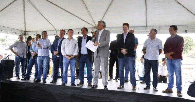 Ministro do Desenvolvimento e Governador do Estado visitam Catalão, obra de canalização do córrego Pirapitinga e afirmam parceria com o município