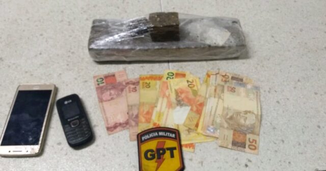 Casal é preso com drogas na BR 050 no município de Cumari