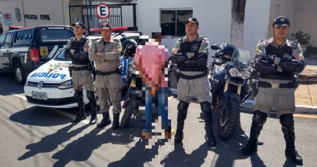 Equipe de Motos do 18º Batalhão Polícia Militar, prende mais um traficante de drogas em Catalão