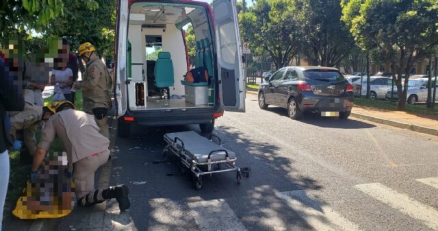 Adolescente é atropelada por veículo em Catalão