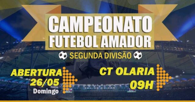 Campeonato Catalano de Futebol Amador da Segunda Divisão será aberto neste fim de semana