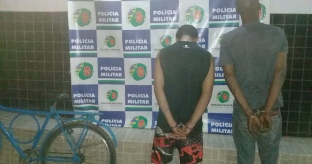 Polícia Militar prende suspeito de Furto e o Receptador do produto Furtado