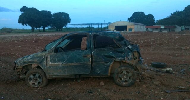 Motorista embriagado capota veículo na BR 050, diz PRF