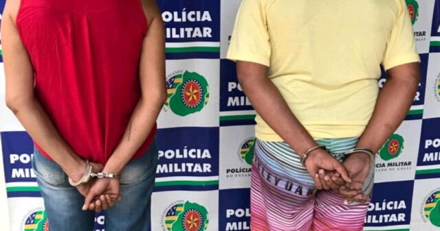 Mulher suspeita de furto de aparelho celular e receptador são presos em Pires do Rio