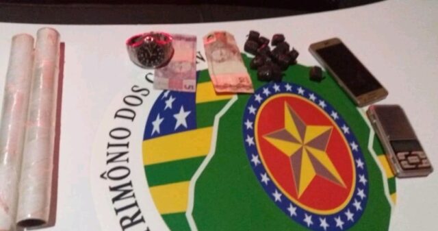 Polícia Militar prende autor em flagrante por Tráfico de drogas