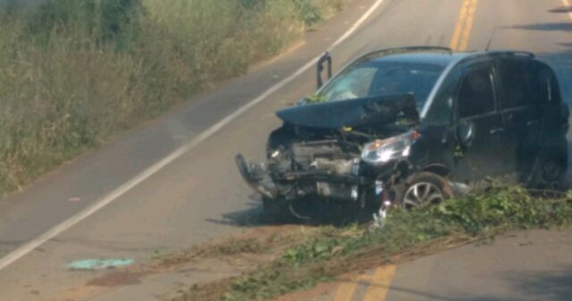 Saída de pista na GO-330 entre Ipameri e Urutaí deixa motorista ferido