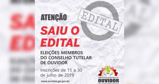 Eleições de membros do Conselho Tutelar de Ouvidor