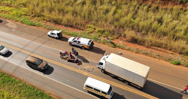 Motorista inabilitado é detido após causar acidente na BR-365 em Uberlândia