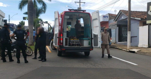 Duas jovens ficam feridas em acidente no Bairro São João em Catalão
