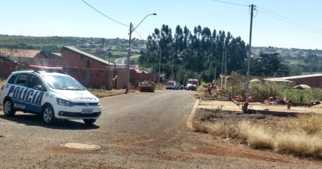 Polícia Militar confronta com homicida traficante de armas e de drogas