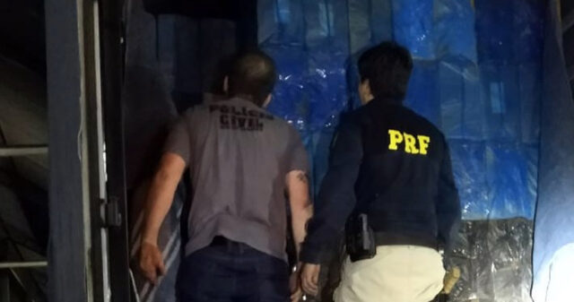 Segunda vez: motorista que havia se envolvido em ocorrência de contrabando de cigarros em Catalão é apreendido no RJ