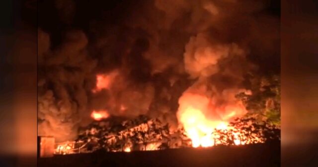 Incêndio de grandes proporções mata uma pessoa e deixa pelo menos cinco feridos em Aparecida de Goiânia
