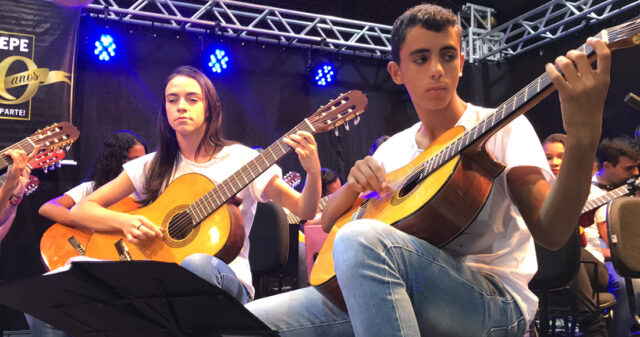 Projeto Música – Uma Nova Realidade é concluído com sucesso absoluto em Campo Alegre de Goiás