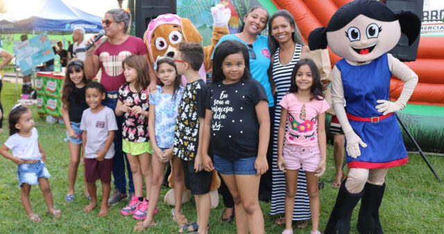 Confira como foi o piquenique de Mães e Filhos no Parque Calixto Abrão em Catalão