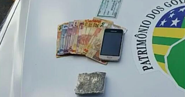 PM prende suspeito por tráfico de drogas no Setor Universitário em Catalão