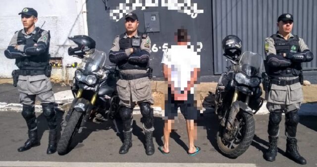 Foragido da Justiça e recapturado pela Polícia Militar