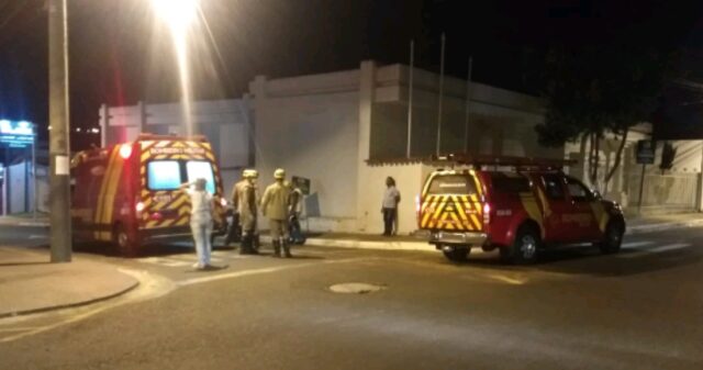 Mais um acidente envolvendo moto é registrado no Centro de Catalão