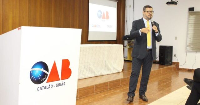 David Soares fala em evento em Catalão sobre direitos e demandas dos advogados