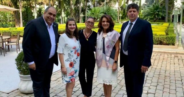 Luiz Sampaio e toda equipe da AGEHAB se engajam em projeto contra desigualdade social idealizado por Dona Gracinha Caiado