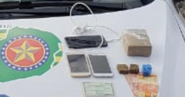 Polícia Militar realiza a prisão de um homem e de uma mulher por Tráfico de drogas durante a operação "Dom Maior"