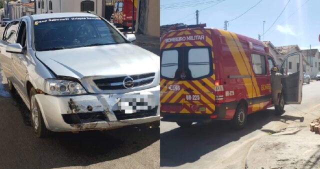 Colisão entre dois veículos deixa uma mulher ferida em Catalão