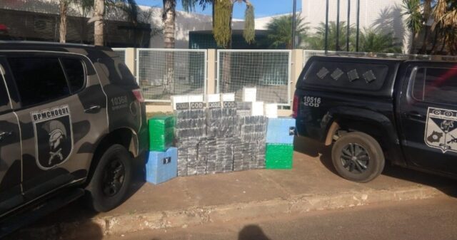Carga de cocaína pura avaliada em R$ 20 milhões é apreendida, na BR-040