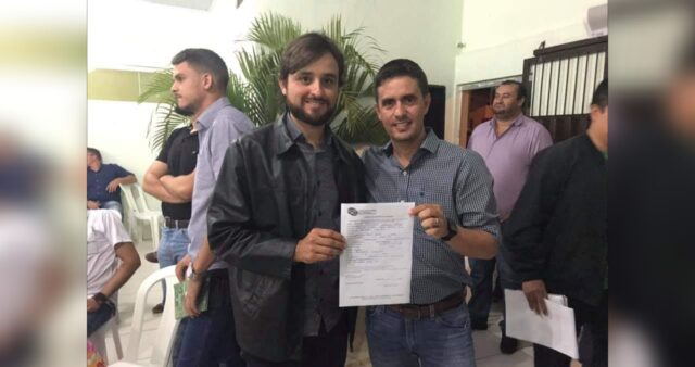 Em evento com produtores rurais do Município de Davinópolis, Prefeito Diogo Rosa, filia-se ao Sindicato Rural de Catalão