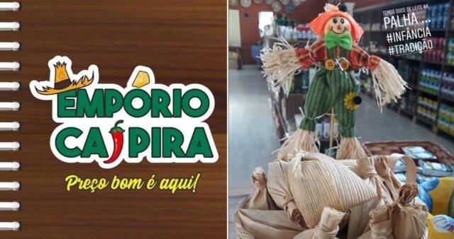 Vem para o Empório Caipira, Preço bão e aqui!