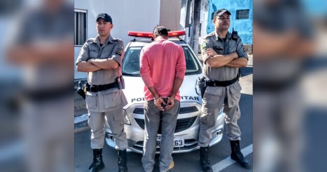 Polícia Militar recaptura suspeito foragido da Justiça pelos crimes de receptação e posse de arma de fogo