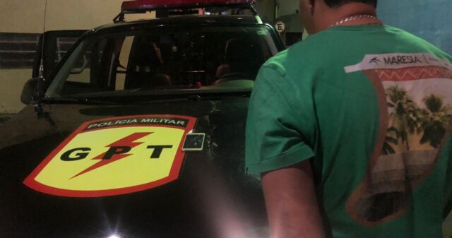 Polícia Militar realiza a prisão de um homem suspeito por receptação de celular furtado