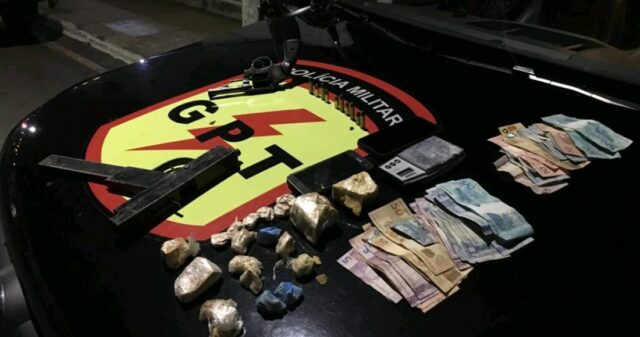 GPT desarticula mais uma associação criminosa apreendendo armas e drogas em Catalão