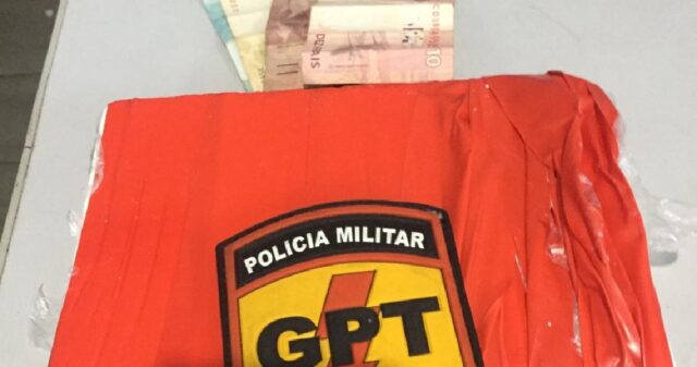 GPT e Serviço de Inteligência em ação depois de 33 horas de monitoramento prende suspeita por tráfico de drogas em Caldas Novas