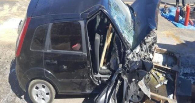 Acidente entre carros mata pai mãe e filha bebê na BR-020 em Formosa
