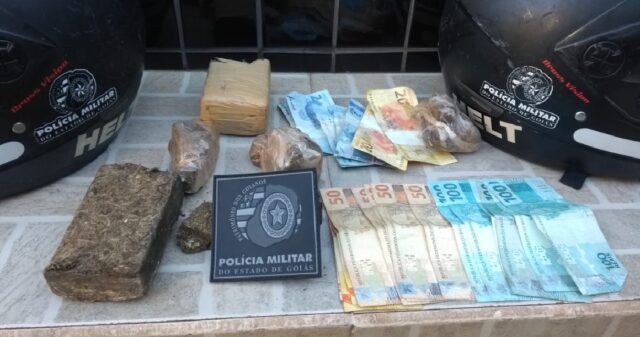 Três suspeitos são presos por Tráfico de Drogas
