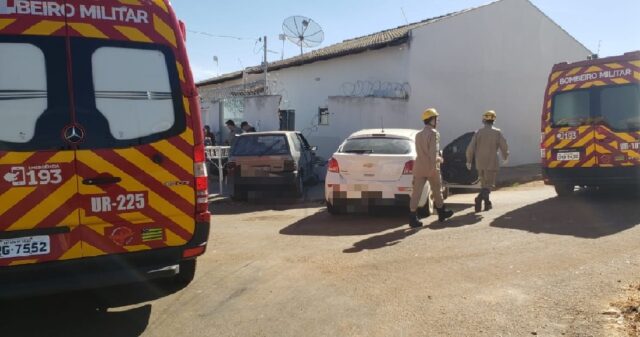 Colisão entre dois veículos deixa motorista ferido no Bairro Estrela
