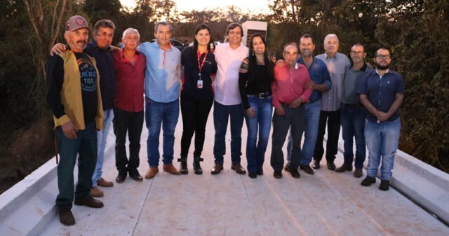 Prefeitura de Ouvidor em parceria com empresa Cmoc entrega nova ponte a comunidade