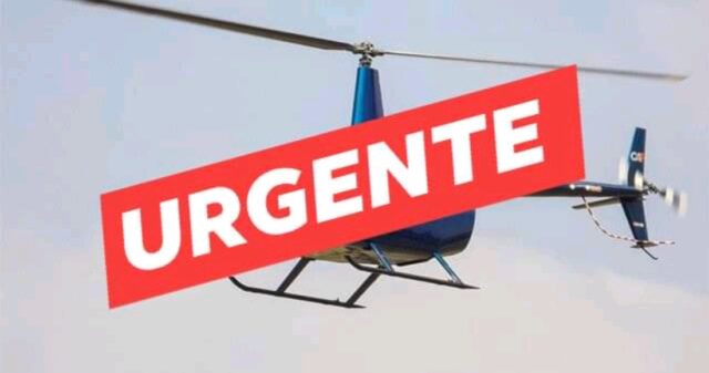 Helicóptero cai no Lago das Brisas em Buriti Alegre, uma pessoa resgatada com vida e outras três morrem